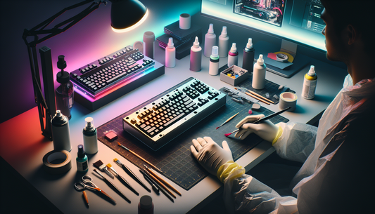 Guide pour peindre et customiser votre case de clavier