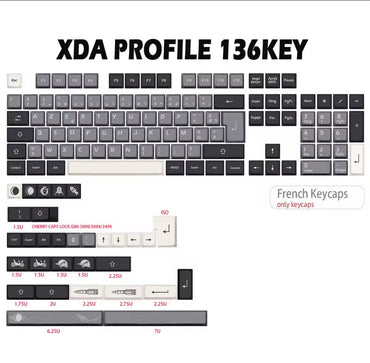 Azerty MERCURE Tastenkappen von CTC
