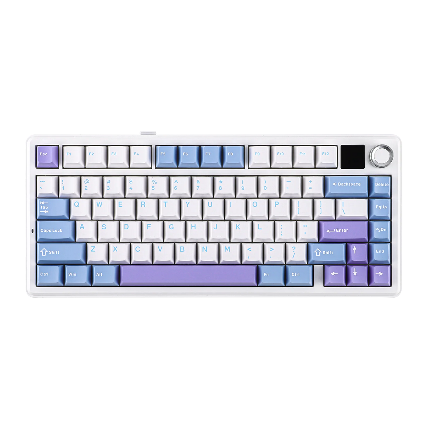 EPOMAKER F75 MAX White & Blue