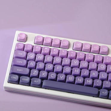 Keycaps Violet MOA - Vue de côté