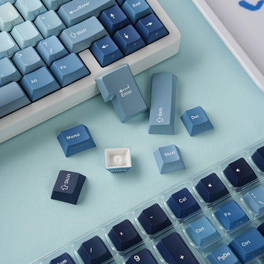 Keycaps AZERTY Ocean Heart