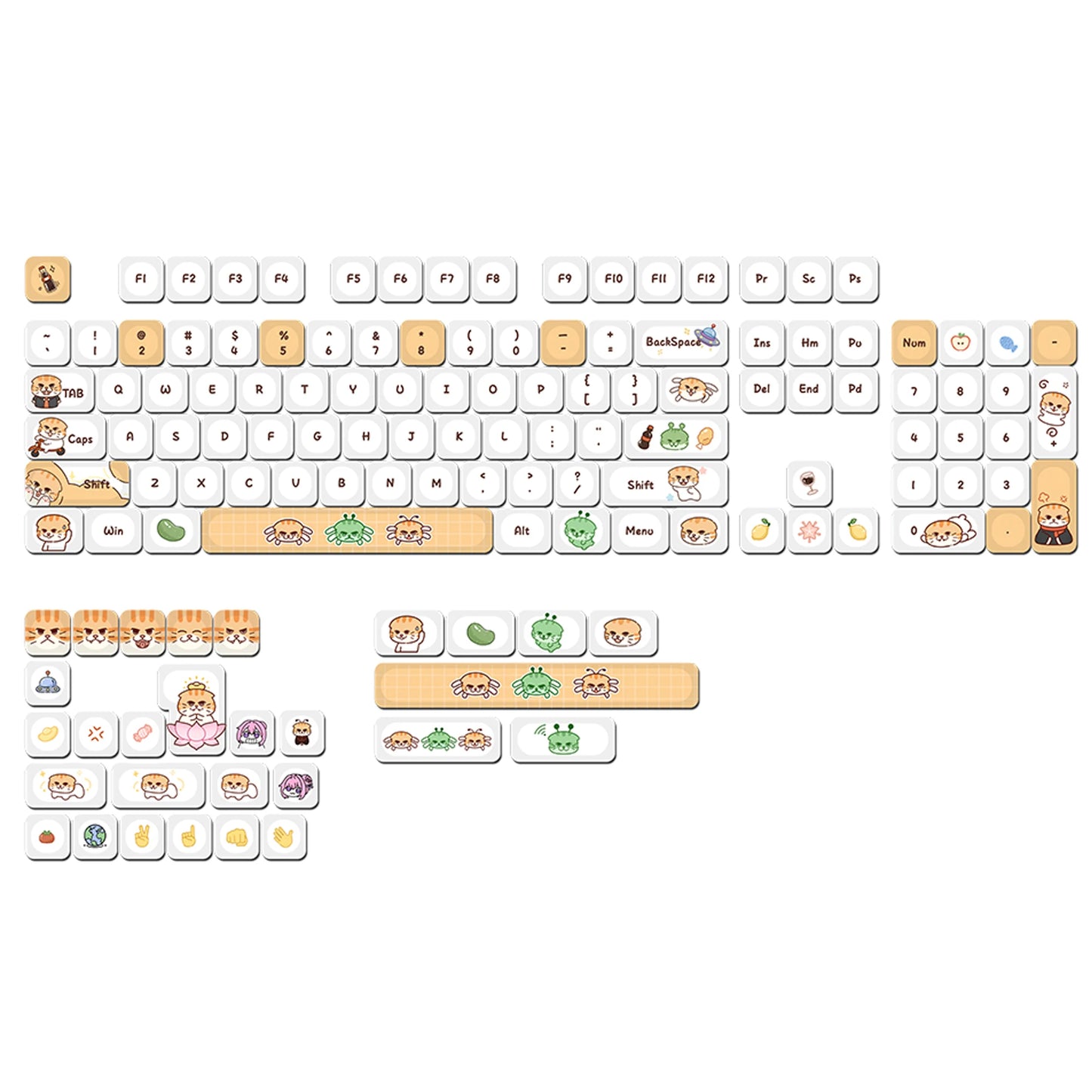 Ginger Cat Keycaps