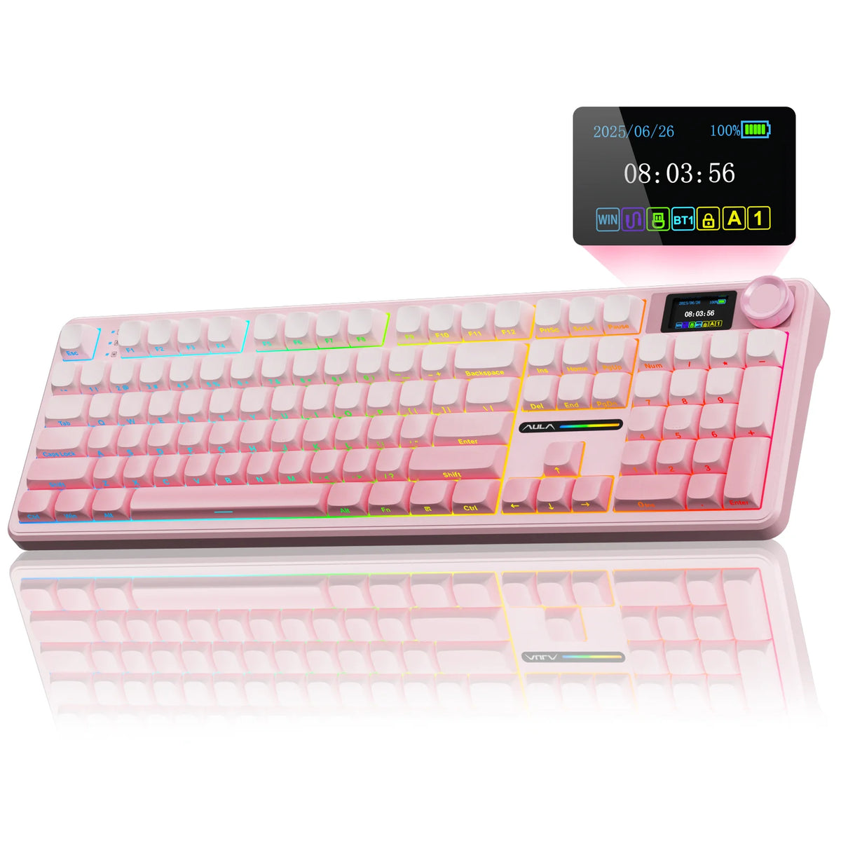 AULA F108 pro Gradient Black