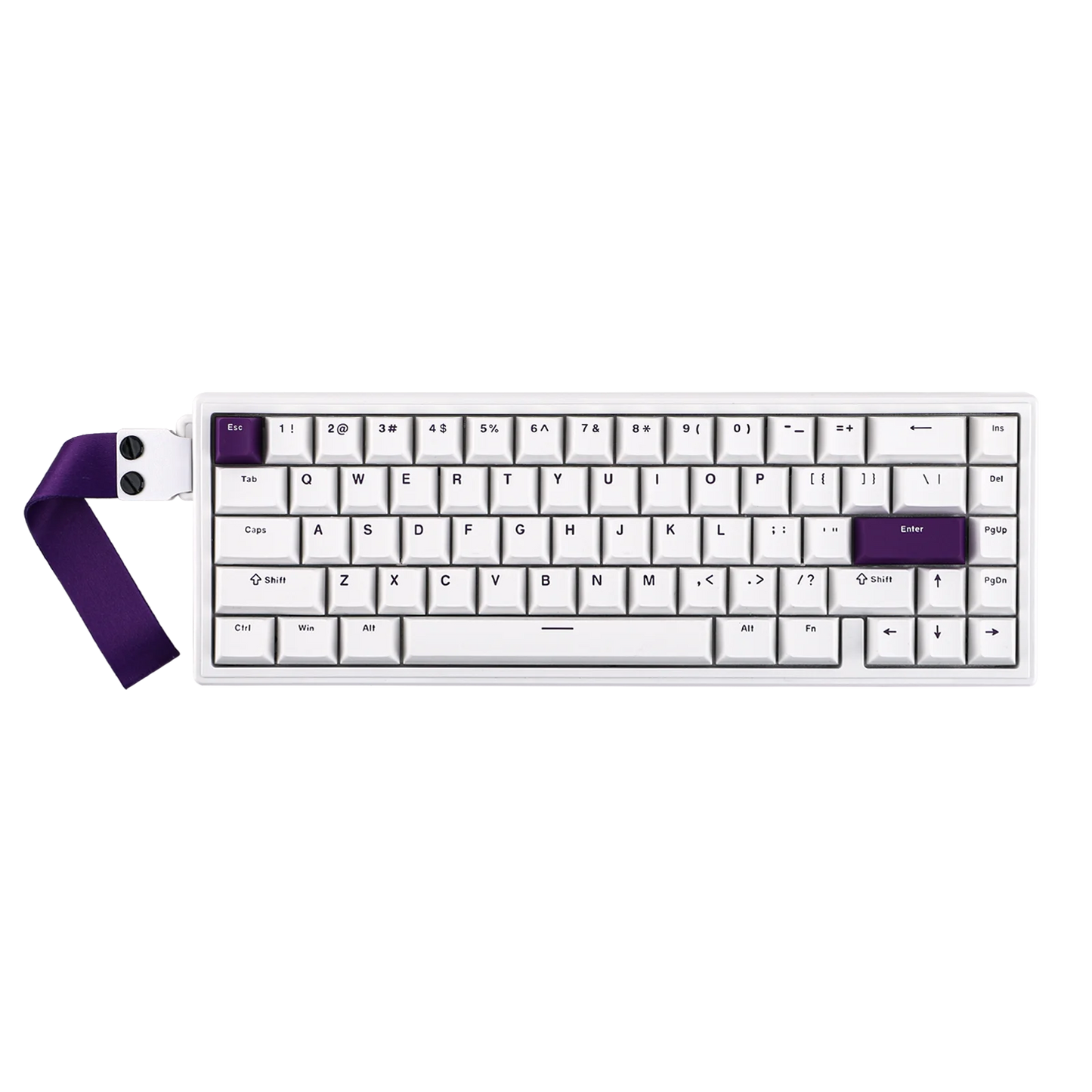 EPOMAKER Red HE68 65% Magnetic ANSI