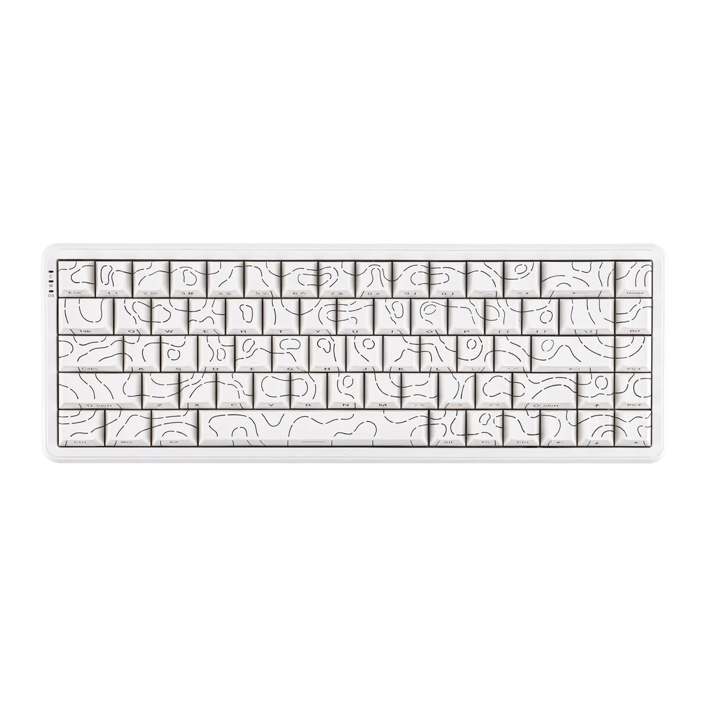 AJAZZ AK680 MAX Blanc ANSI Side-Printed