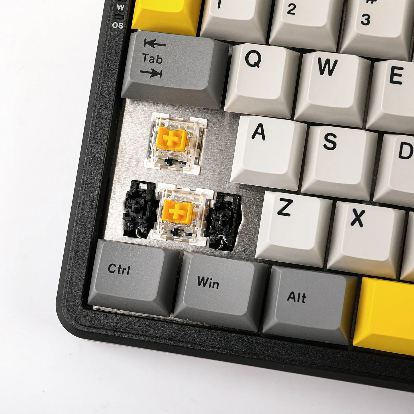 Clavier mécanique AJAZZ AK680 MAX Gris ANSI switch jaune