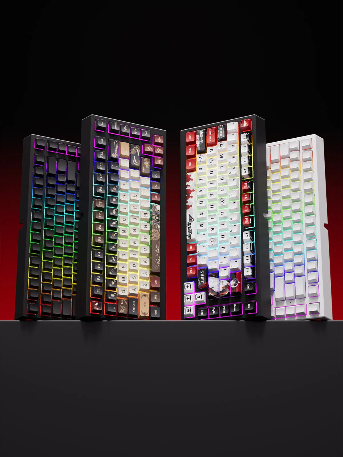 Akko claviers RGB customs