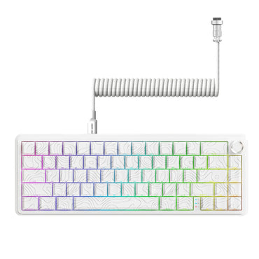 Attack Shark X65 PRO HE Tri-mode Blanc