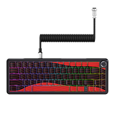 Attack Shark X65 PRO HE Tri-mode Noir/Rouge