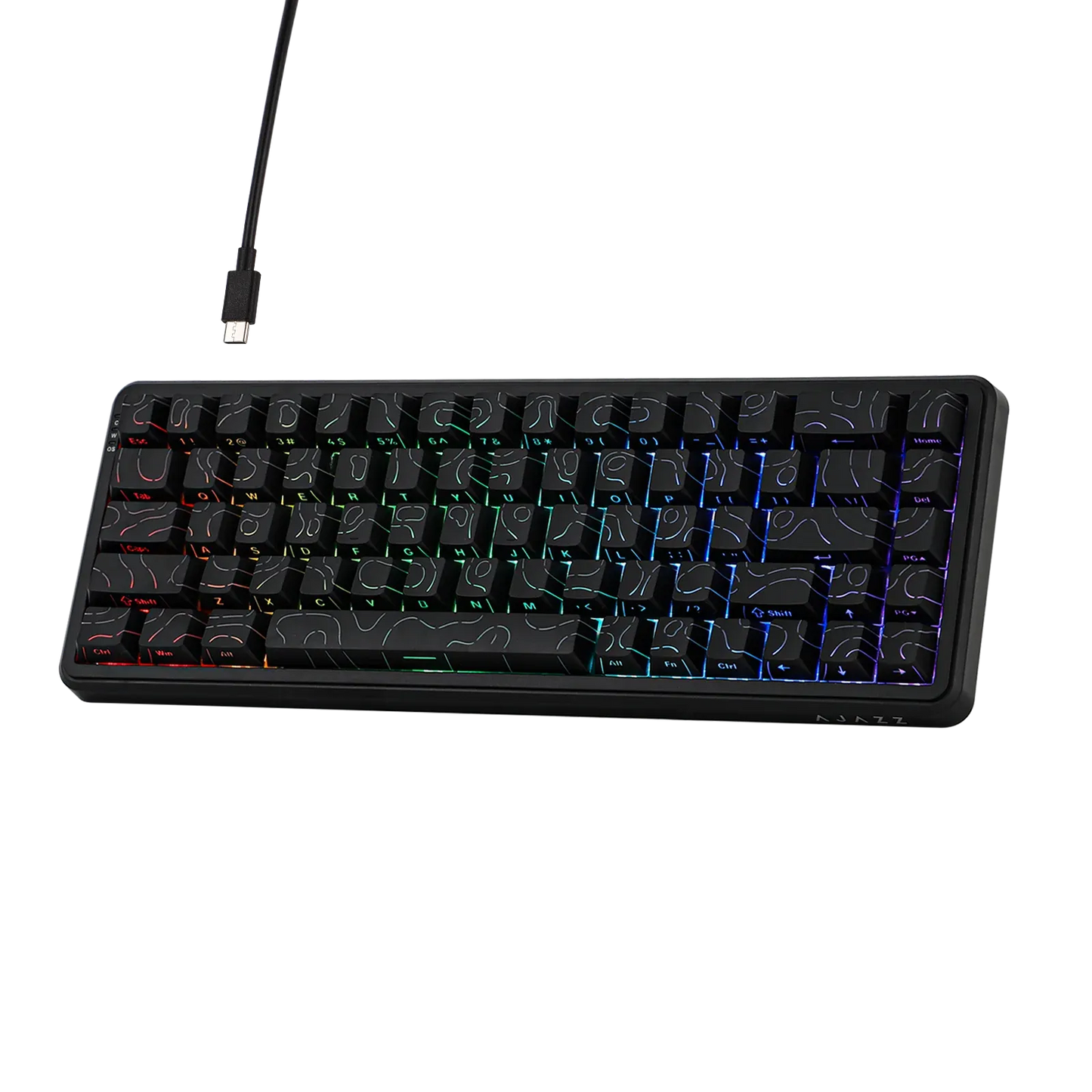 Clavier magnétique AJAZZ AK680 MAX Noir RGB