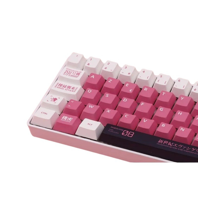 Keycaps MIONIX AZERTY FR - Touches pour clavier gaming, rose