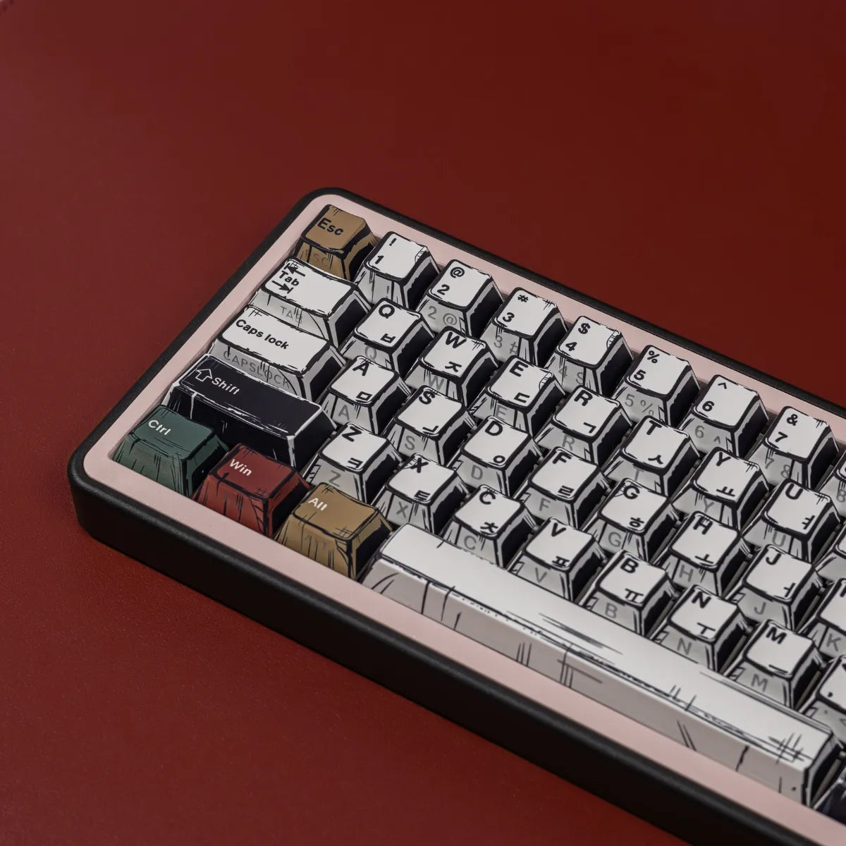 Keycaps AZERTY Craft french iso