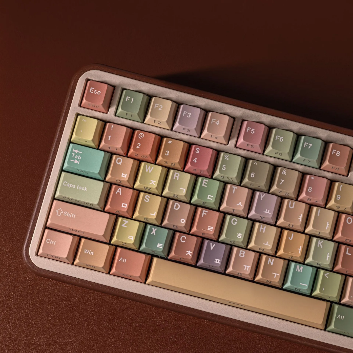 Keycaps AZERTY Jelly ISO French Layout