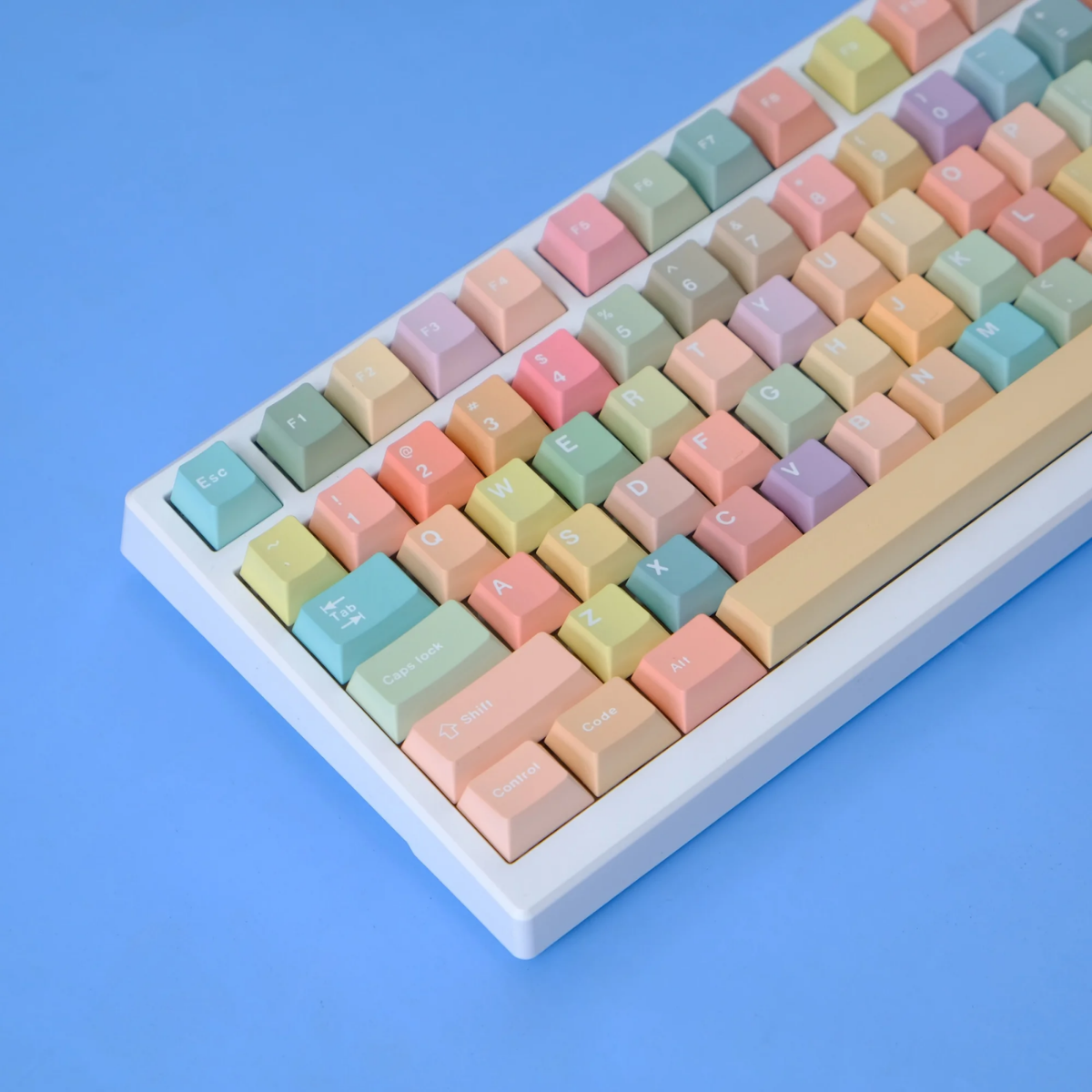 Keycaps AZERTY Jelly customisée