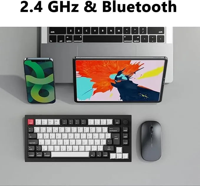 Keychron Q1 HE sans fil magnétique AZERTY 75% bluetooth