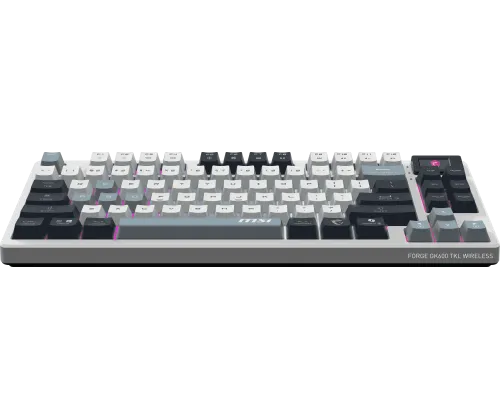 MSI FORGE GK600 TKL W SKY FR rgb
