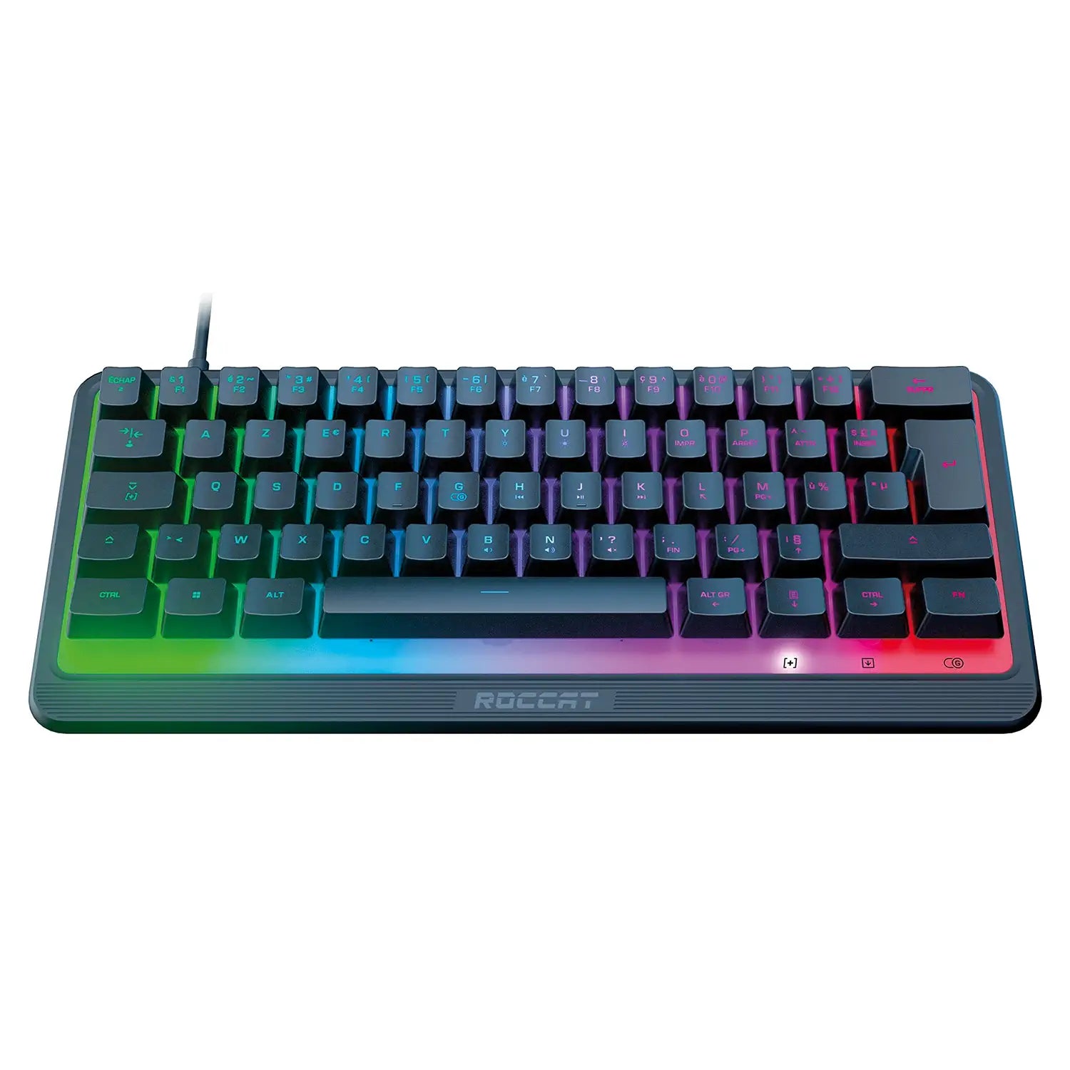 Mars Gaming MKMINIPRO Clavier Mécanique RGB 60% Silent Switch Noir Français Mars Gaming MKMINIPRO Clavier Mécanique RGB 60% Silent Switch Noir Français
