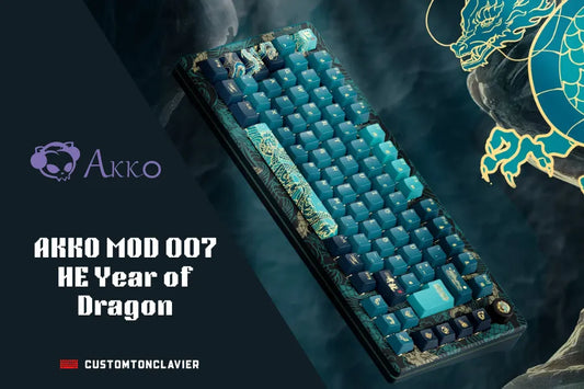 Test Complet : Akko MOD 007 V3 HE Year of Dragon - Le Clavier Gaming Magnétique Ultime