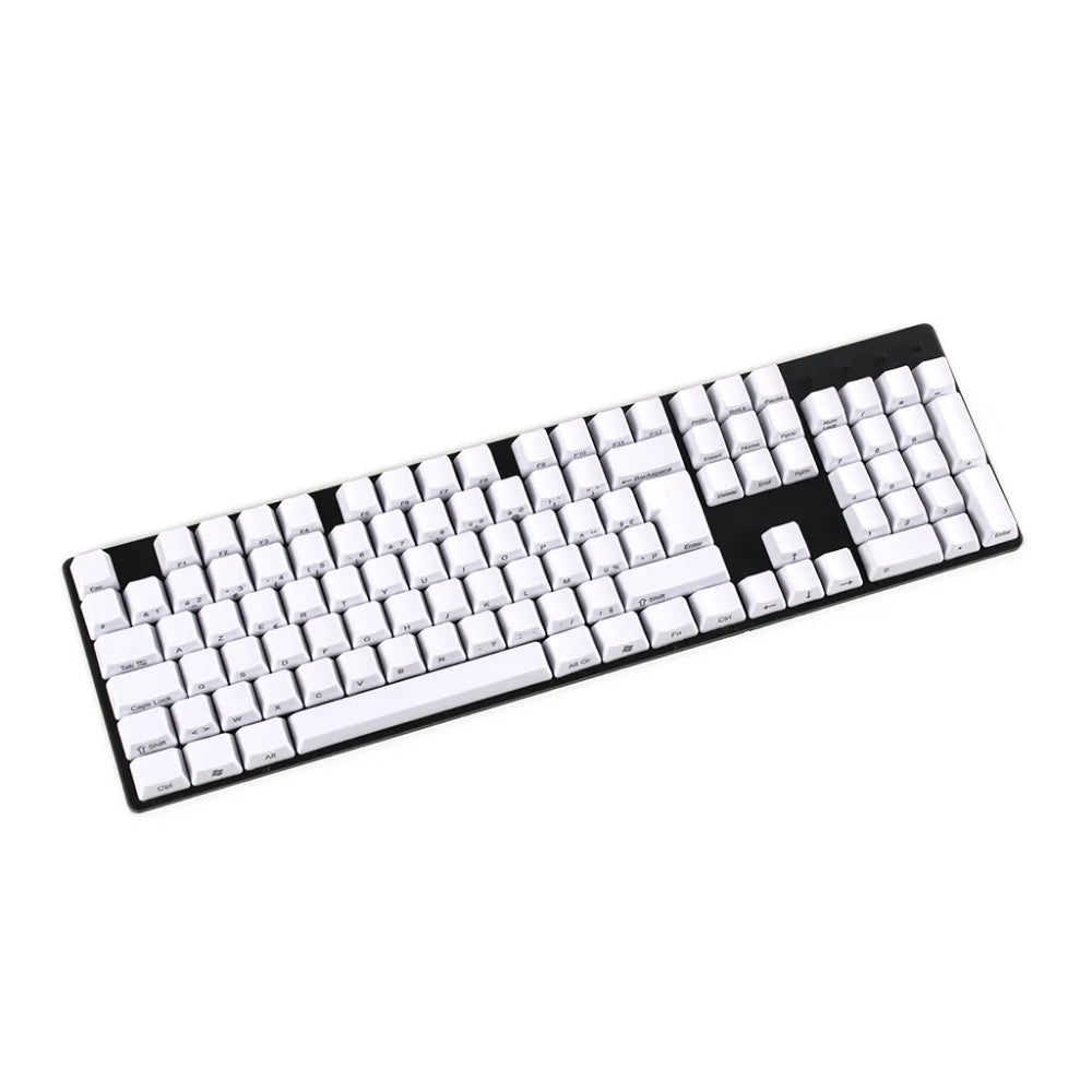 Teclado mecánico AZERTY francés ISO, 105 teclas, impresión lateral, YMDK, PBT grueso, perfil OEM, adecuado para interruptores MX