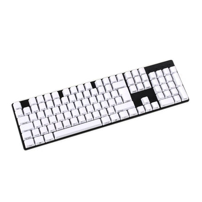 Teclado mecánico AZERTY francés ISO, 105 teclas, impresión lateral, YMDK, PBT grueso, perfil OEM, adecuado para interruptores MX