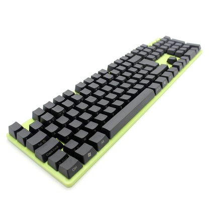 Teclado mecánico AZERTY francés ISO, 105 teclas, impresión lateral, YMDK, PBT grueso, perfil OEM, adecuado para interruptores MX