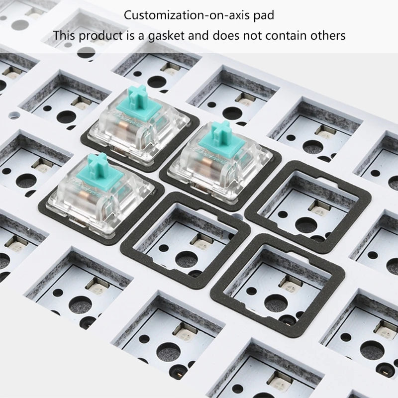 Kit Clavier CustomTonClavier.fr 120pcs P - angle lateral