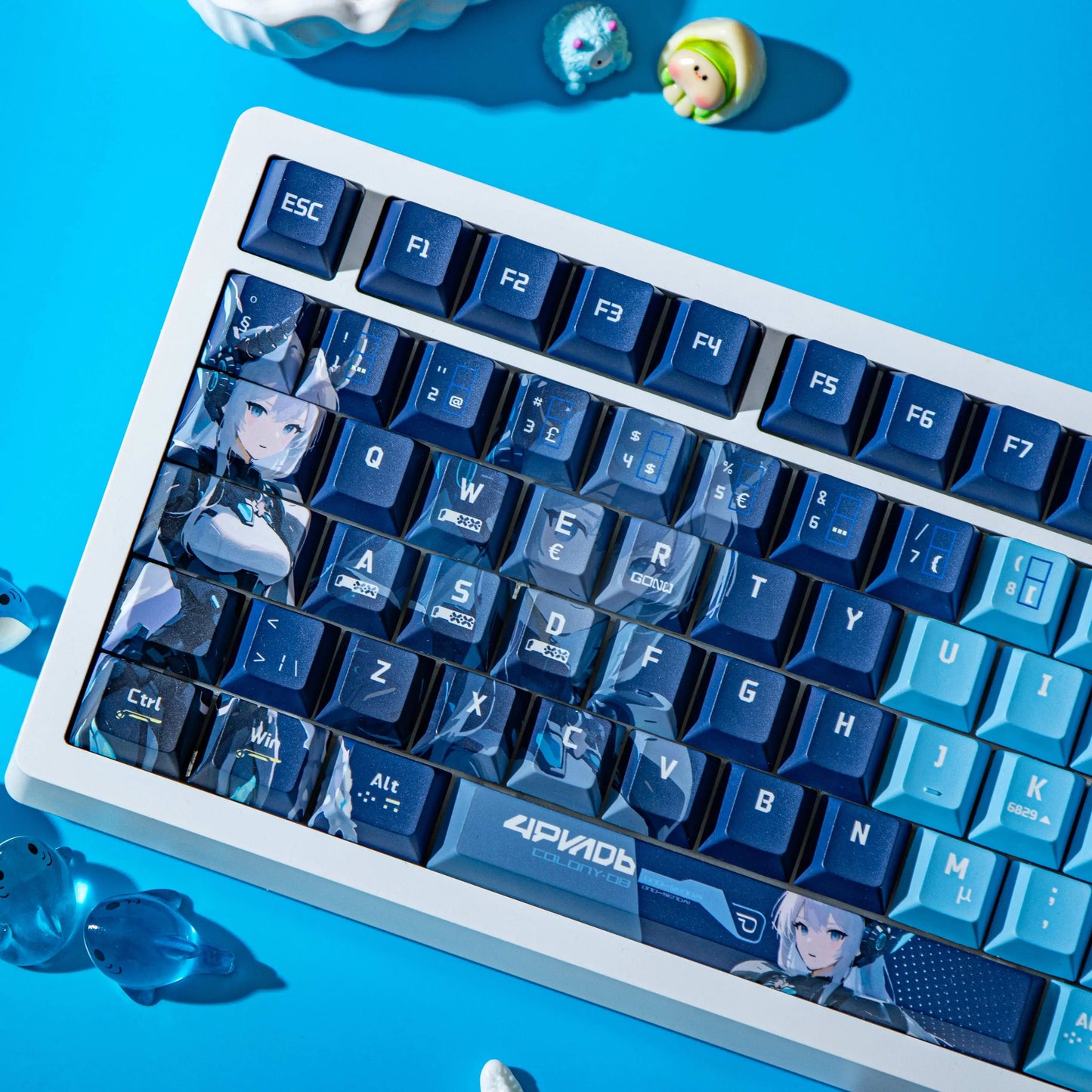 Keycaps AZERTY Cartoon Anime