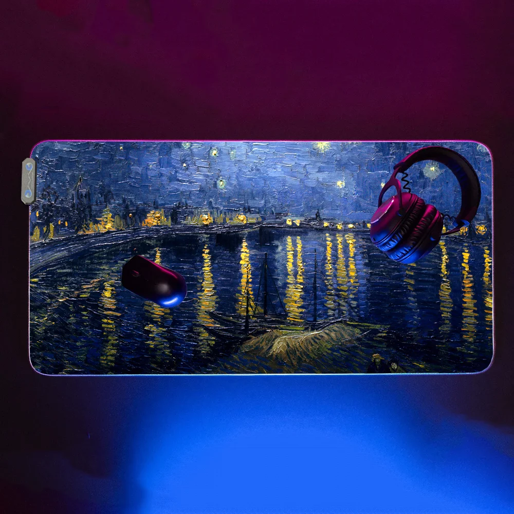 Tapis de Souris Van Gogh - Vue rapprochée