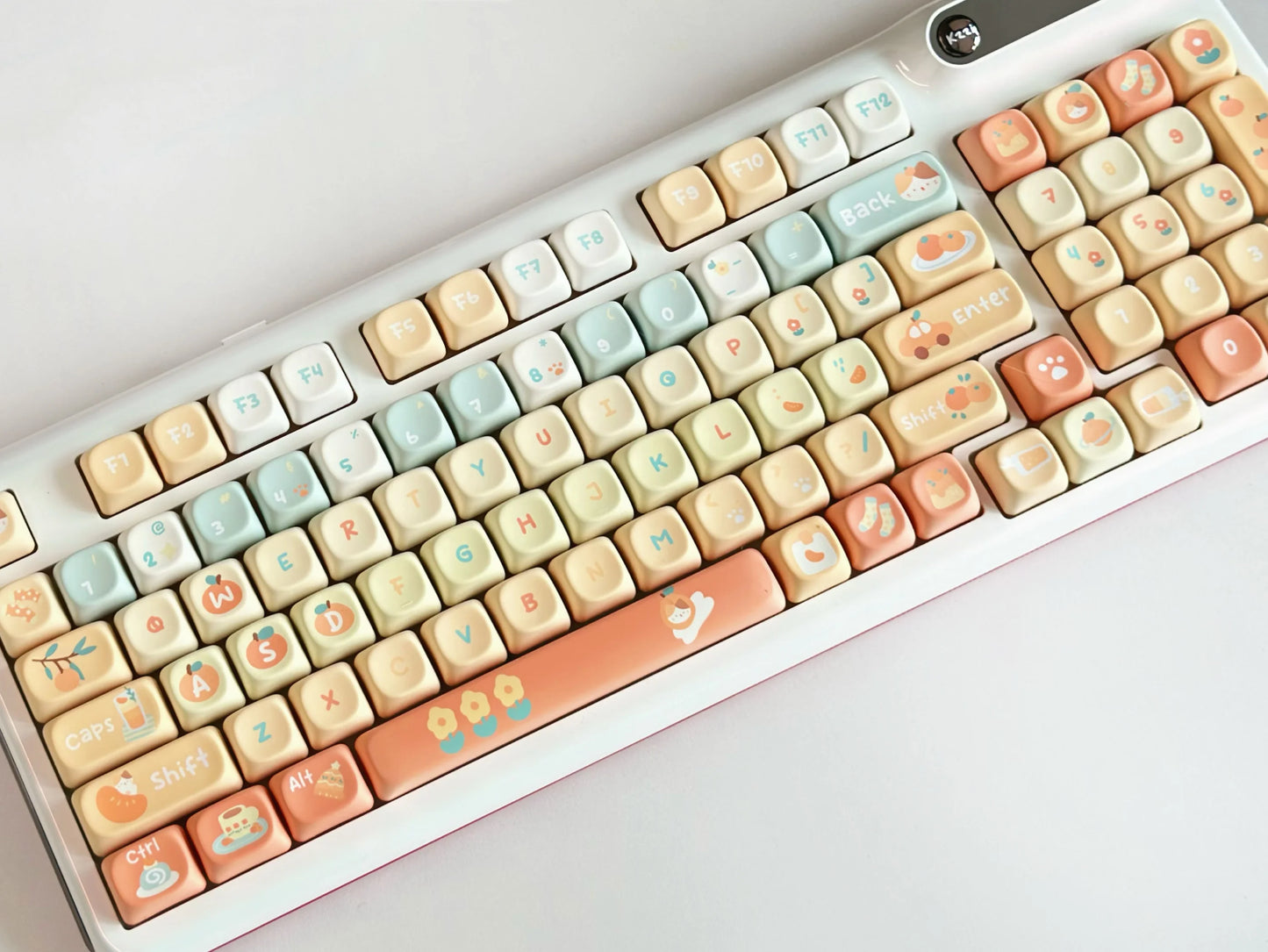 Keycaps AZERTY Candy Colorées - Vue 12