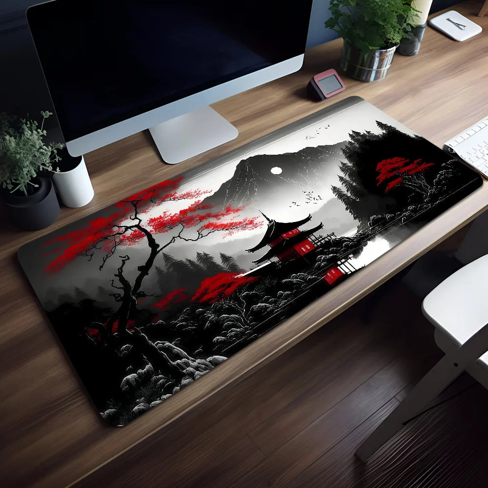 Tapis de Souris Coucher de Soleil Montagne - Vue 12