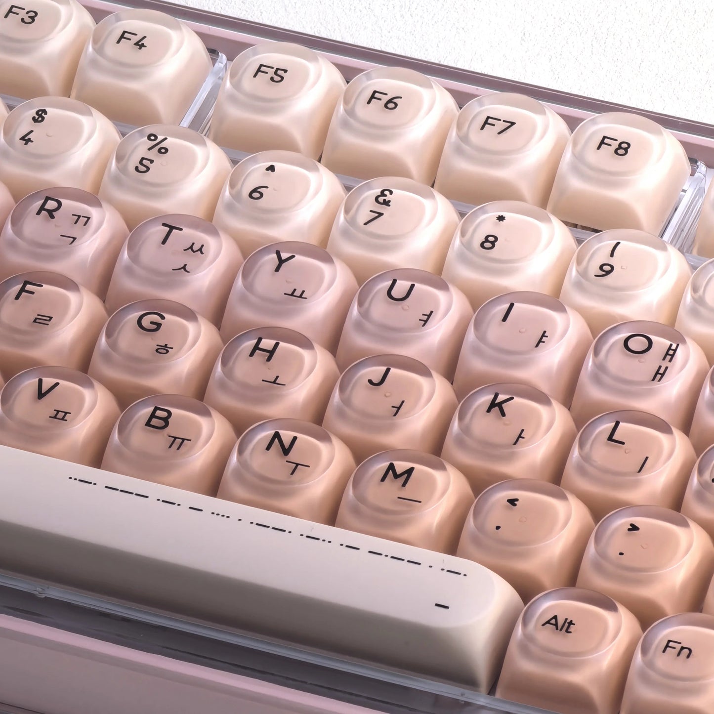 Keycaps AZERTY/QWERTY Foundation Liquid