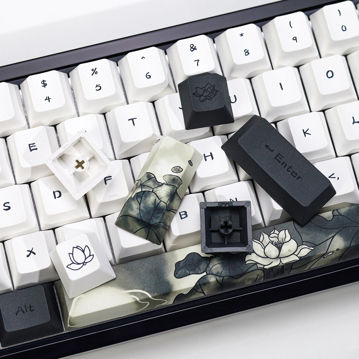 Keycaps Tusche-Lotus