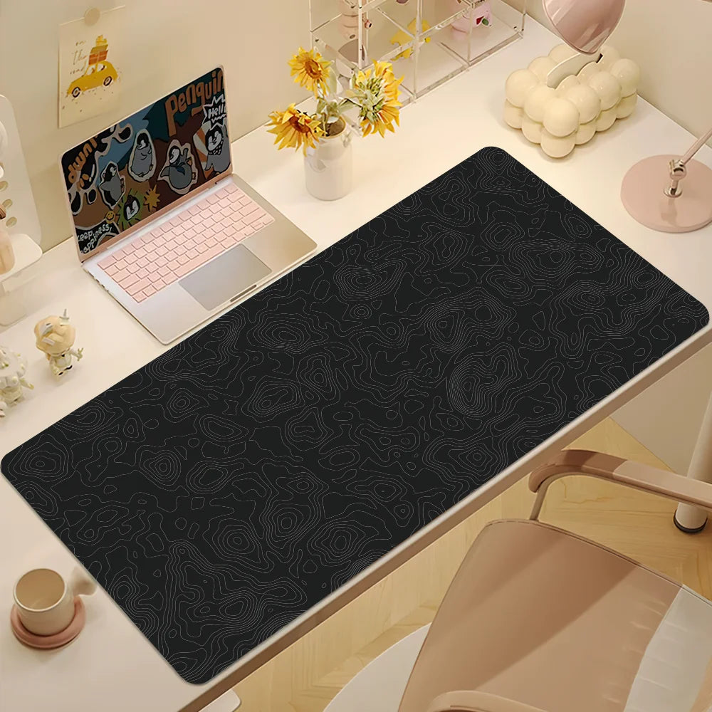 Tapis de Souris Carte Topographique - Vue rapprochée