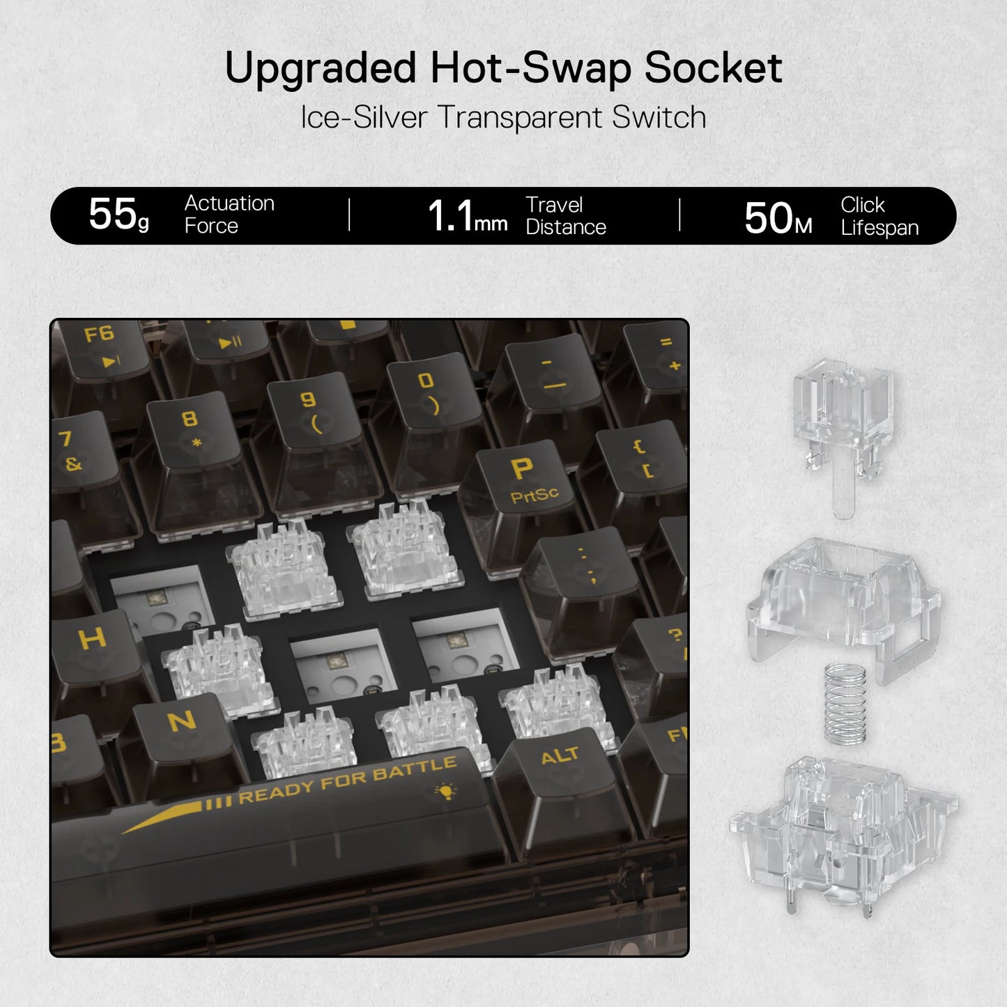 Redragon K649 PRO - Coloris disponibles