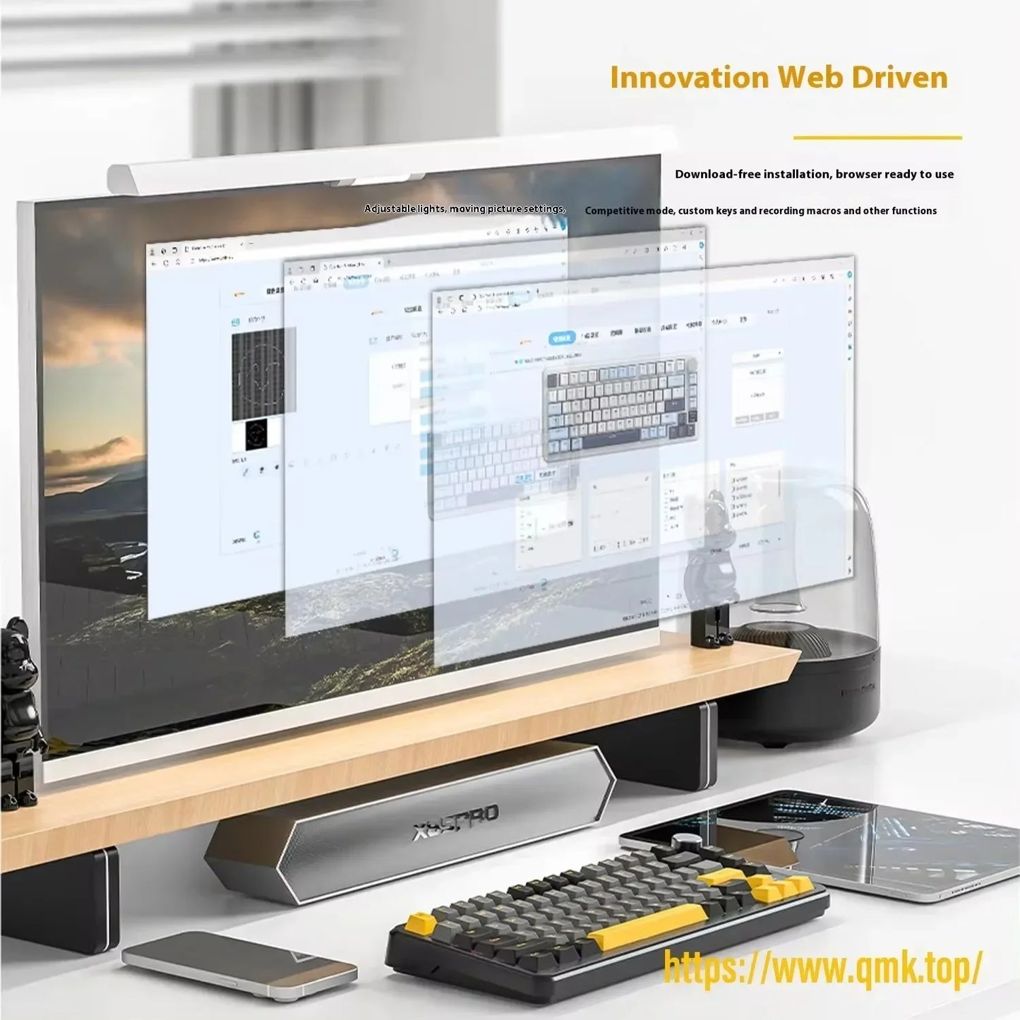 Attack Shark X85 Pro ANSI 75% RGB Stars Black