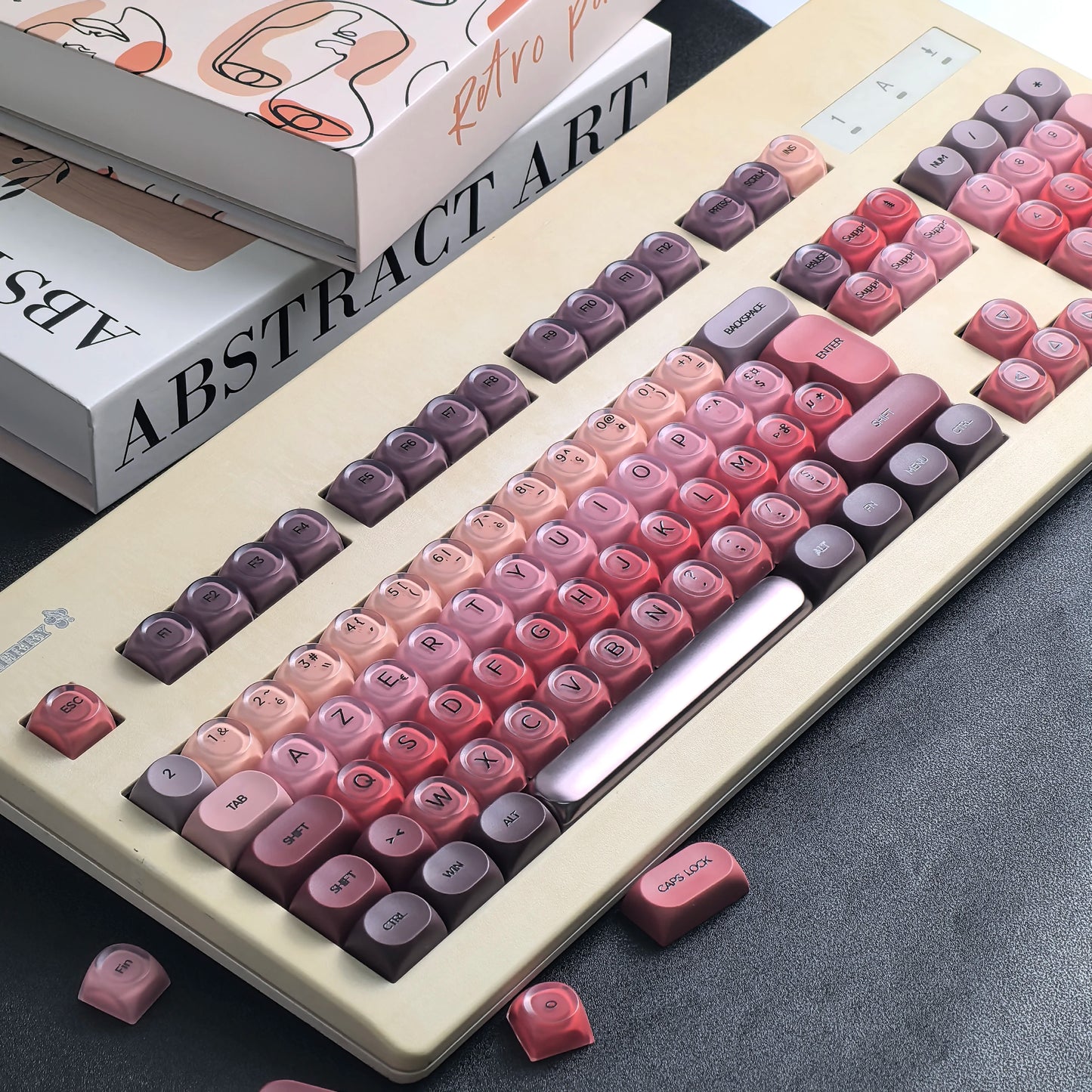 Keycaps AZERTY Crystal Lipstick