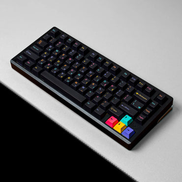 Keycaps AZERTY/QWERTY Creative Black