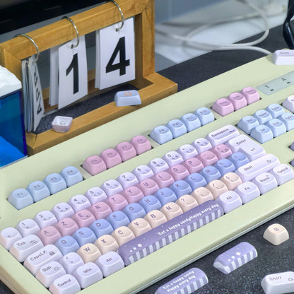 Keycaps AZERTY Candy Colorées - Coloris disponibles