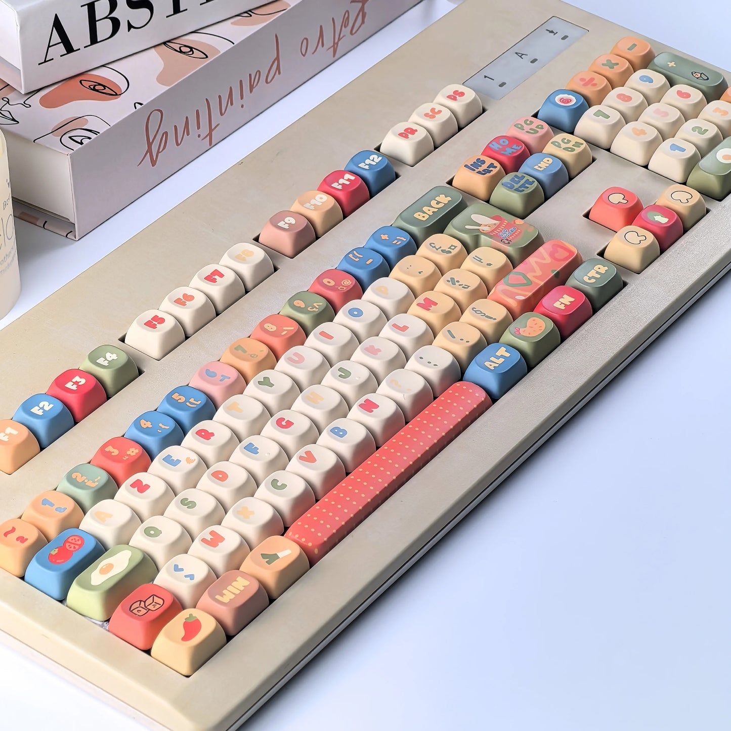 Keycaps AZERTY Instant noodle - Vue principale