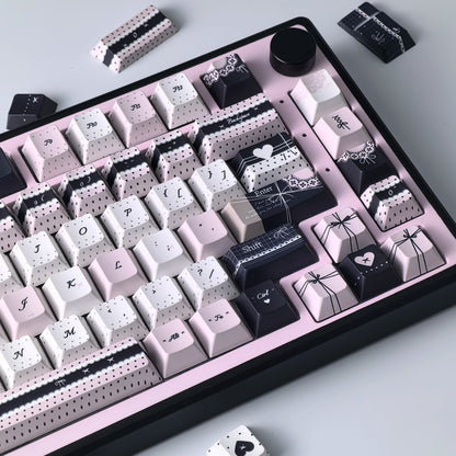 Keycaps Lolita Rose et Bleu