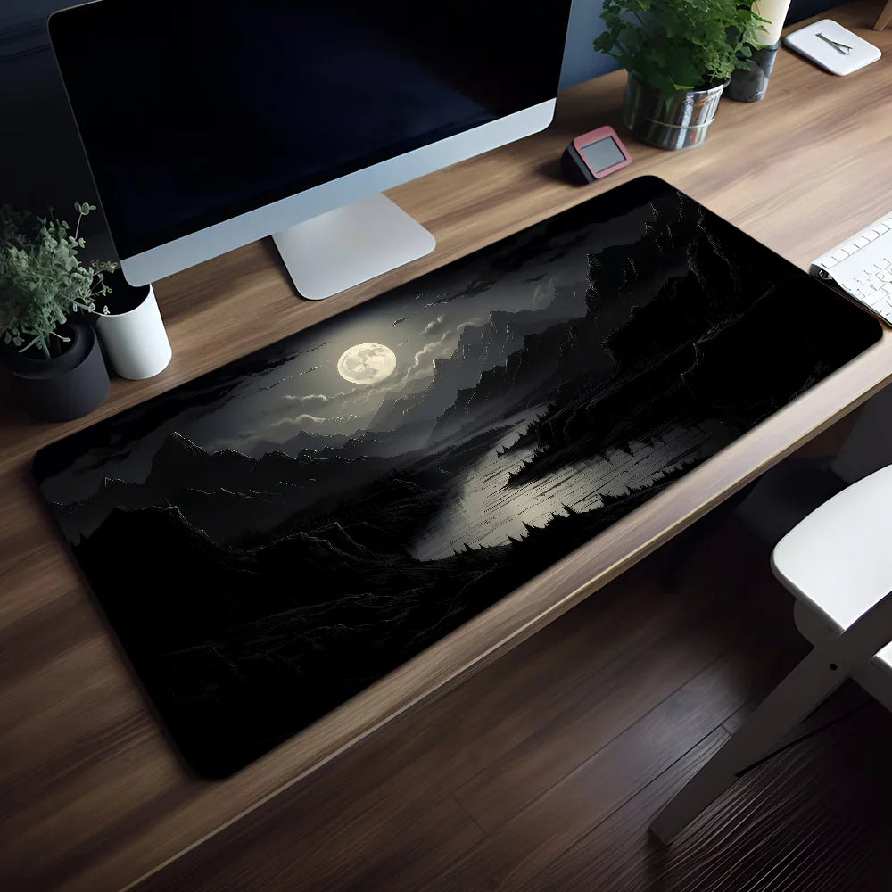Tapis de Souris Coucher de Soleil Montagne - Vue 15