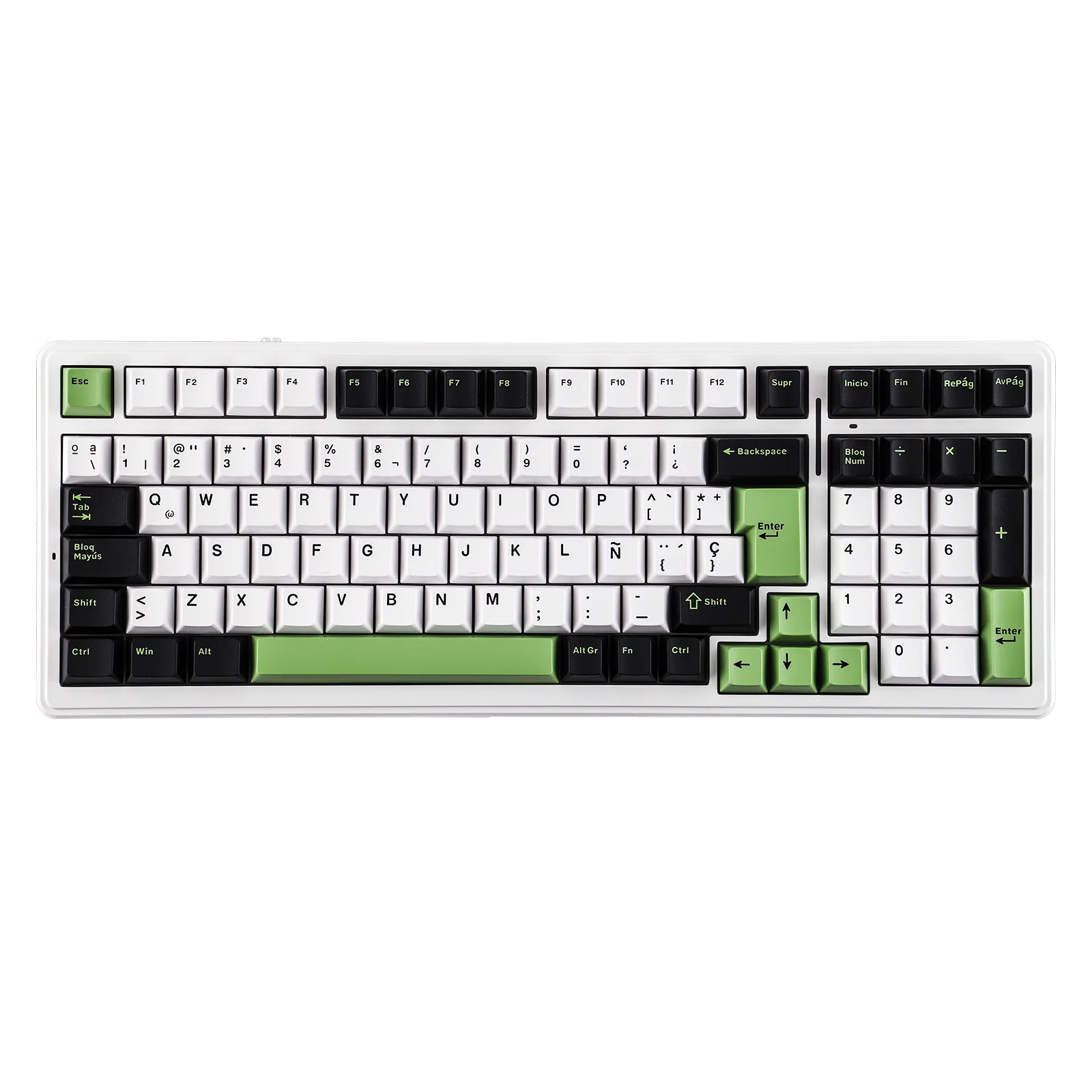 Clavier mécanique AULA F99 ISO-ES QWERTY Espagnol - vue 5