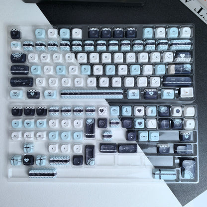 Keycaps Lolita Rose et Bleu