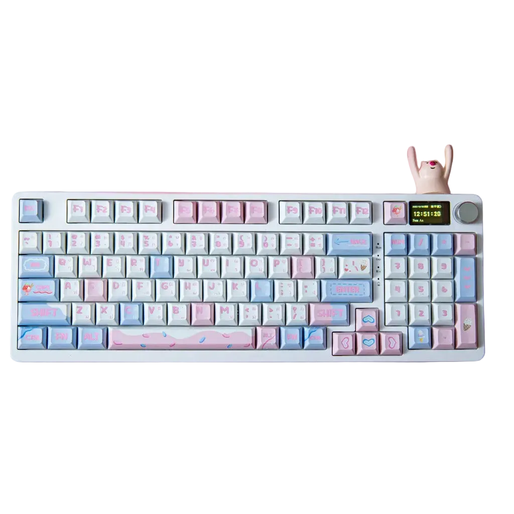 Keycaps AZERTY Ice Cream