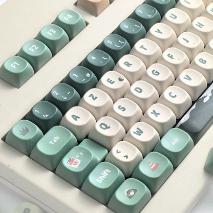 Keycaps AZERTY Spring Green