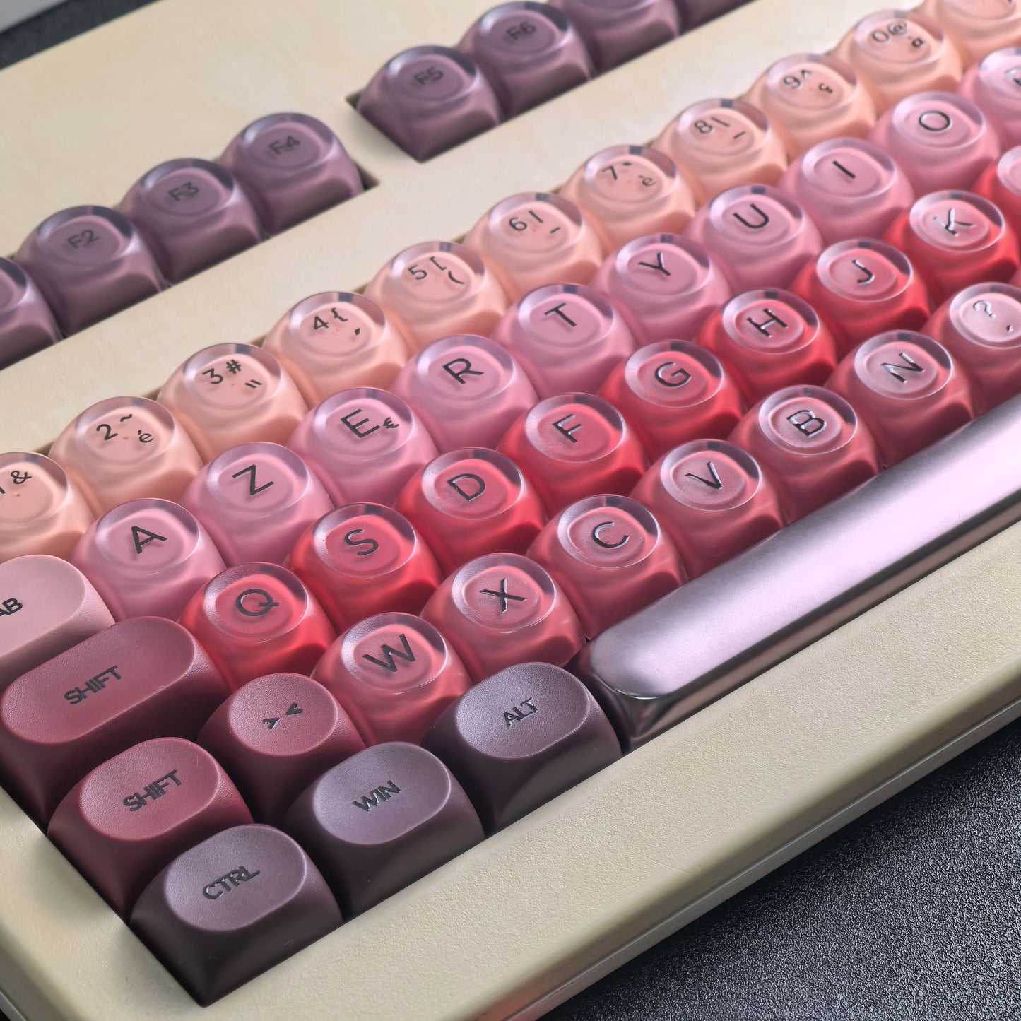 Keycaps AZERTY Crystal Lipstick