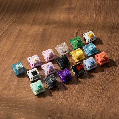 Akko-interruptores táctiles/lineales V3 Pro para teclado mecánico, paquete de 45 Uds., interruptor de llave reemplazable Outemu Gateron Cherry MX