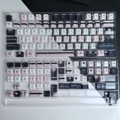 Keycaps Lolita Rose et Bleu