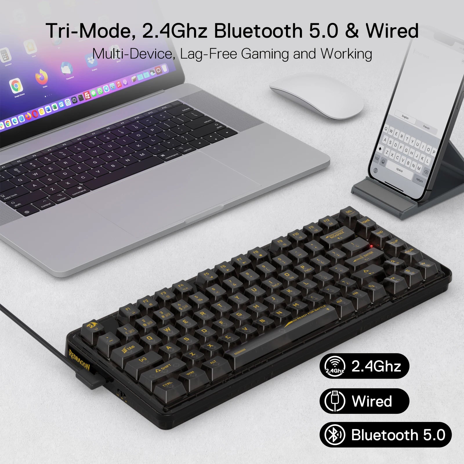 Redragon K649 PRO - Détail