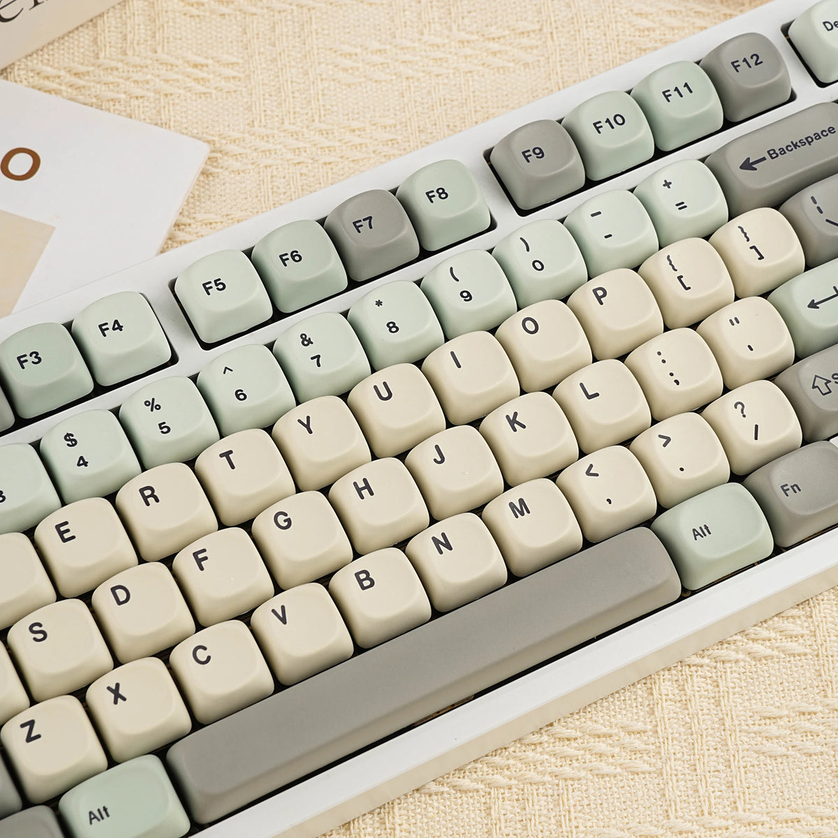 Keycaps AZERTY/QWERTY Vert Sauge